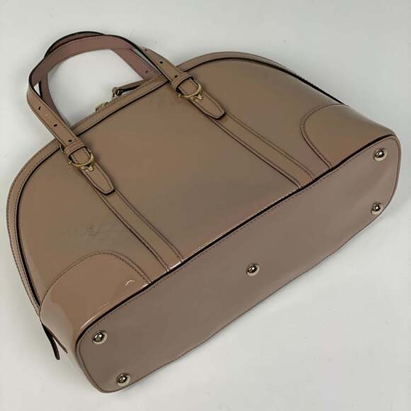 Gucci Micro Guccissima Handbag, 2-Way Shoulder Bag with GG Pattern, Patent Le... - Picture 2 of 11